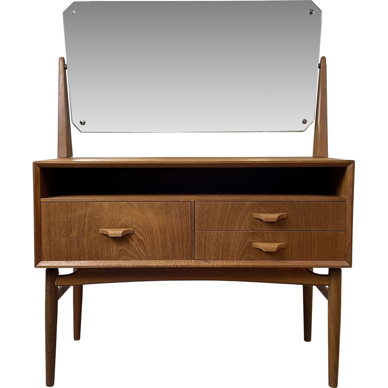 Scandinavian vintage teak dressing table, 1960