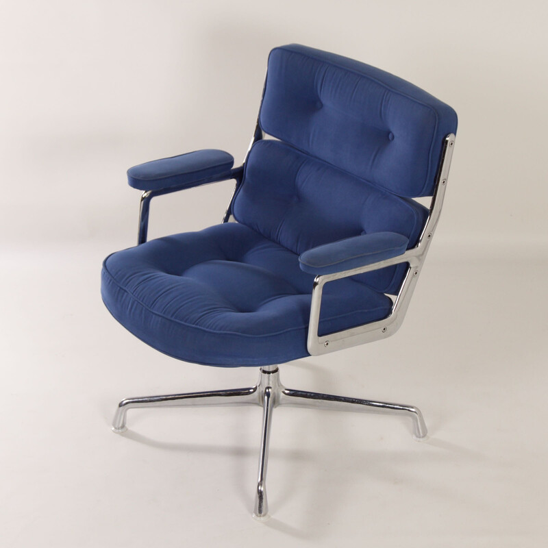Vintage Lobby fauteuil Es 108 van Charles en Ray Eames voor Vitra, jaren 2000