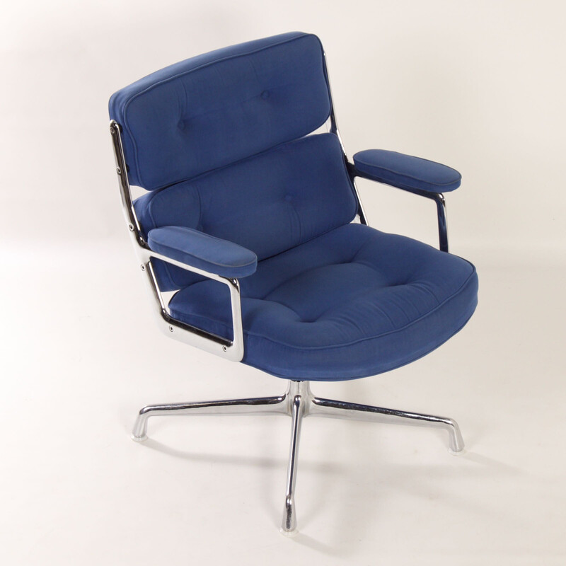 Fauteuil Lobby vintage Es 108 de Charles et Ray Eames pour Vitra, 2000