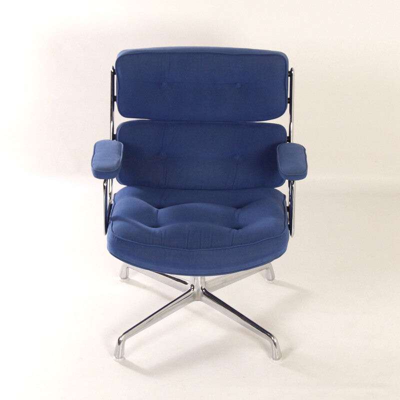 Vintage Lobby fauteuil Es 108 van Charles en Ray Eames voor Vitra, jaren 2000