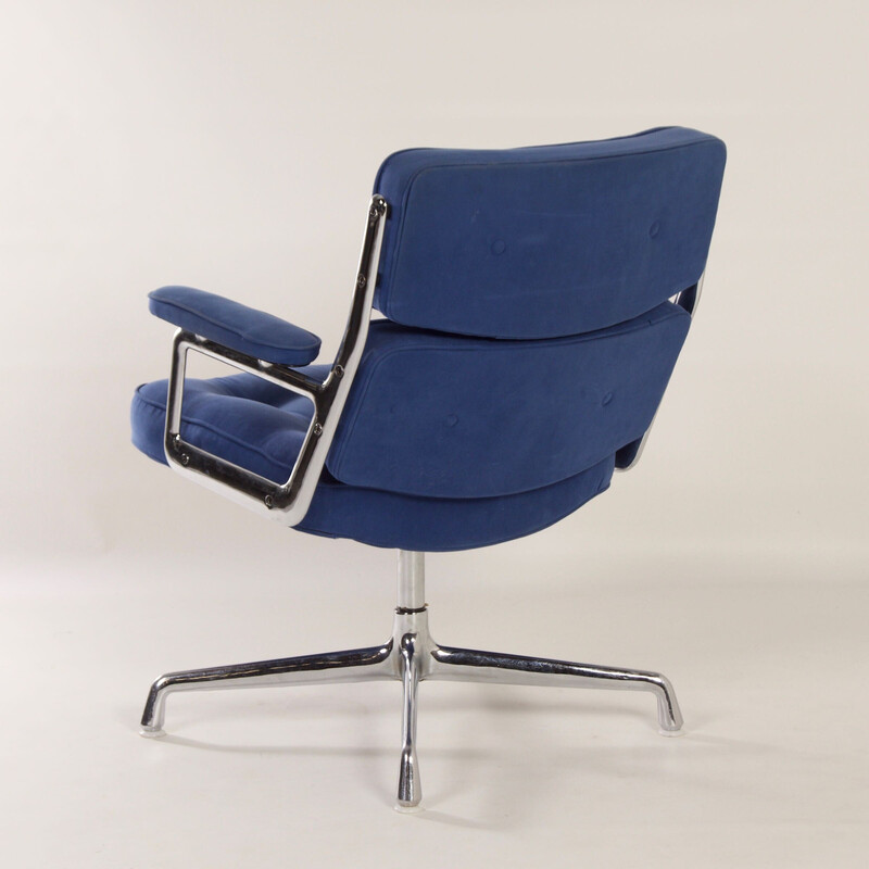 Vintage Lobby fauteuil Es 108 van Charles en Ray Eames voor Vitra, jaren 2000