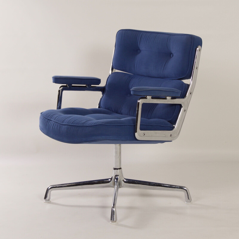 Vintage Lobby fauteuil Es 108 van Charles en Ray Eames voor Vitra, jaren 2000