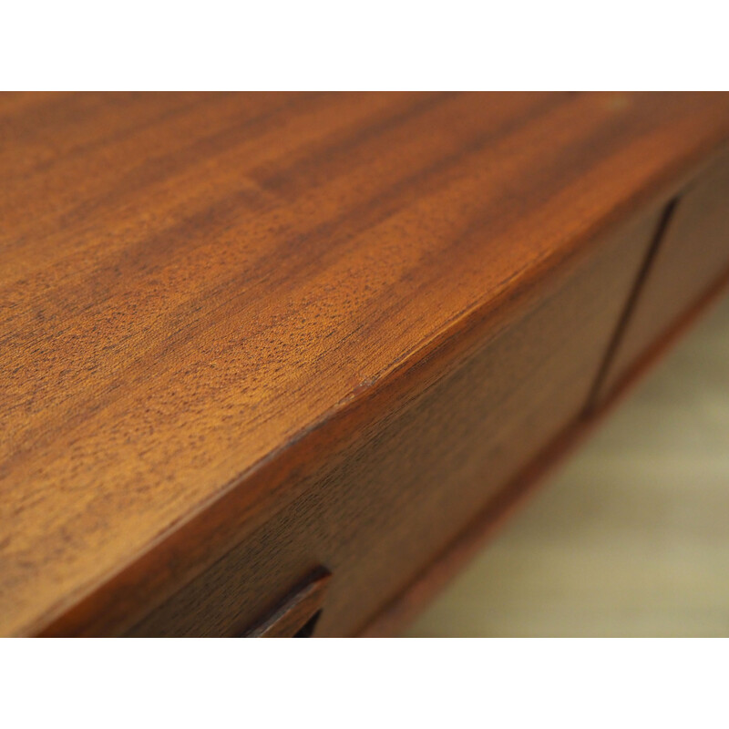 Vintage teak lowboard, Denmark 1960s