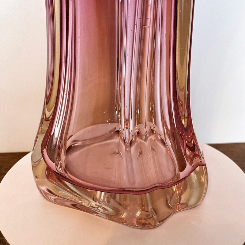 Altrosa Vase von Fratelli Toso