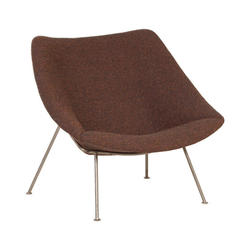 Fauteuil lounge vintage Oyster 156 par Pierre Paulin pour Artifort, 1960