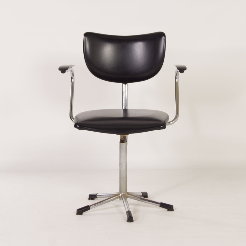 Vintage desk chair by Toon de Wit for Gebr de Wit, 1960s