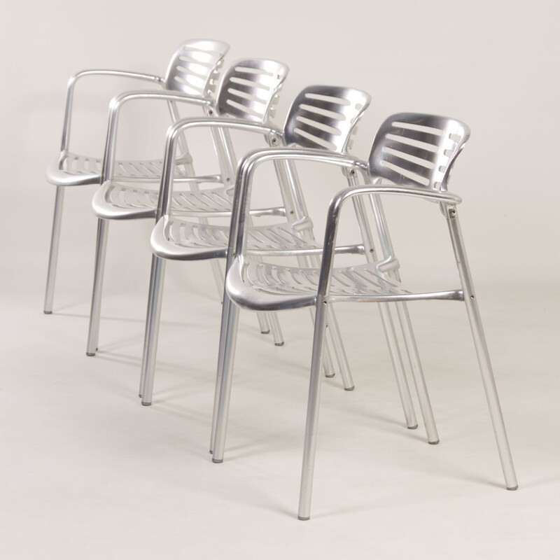 Set van 6 vintage Toledo stoelen van Jorge Pensi voor Amat-3, jaren 1980