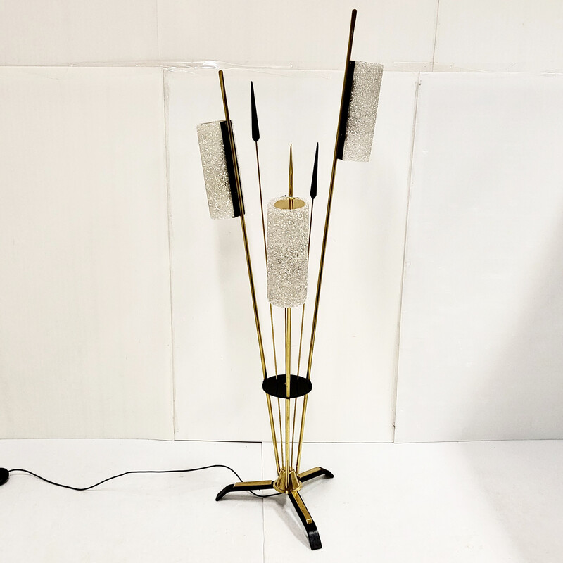 Vintage floor lamp by Arlus, 1950