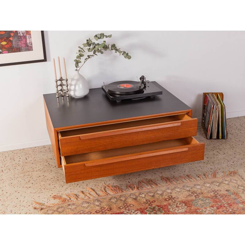 Vintage teak chest of drawers by Wk Möbel, Germany 1960s