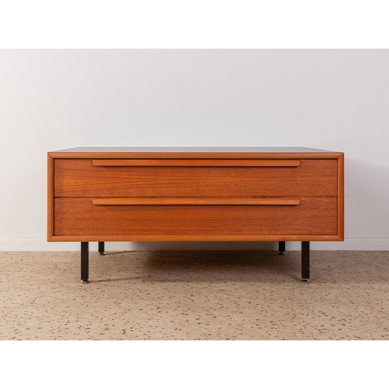 Vintage teak chest of drawers by Wk Möbel, Germany 1960s