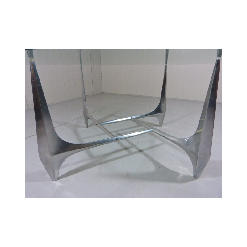Coffee table in glass, Knut HESTERBERG - 1960s
