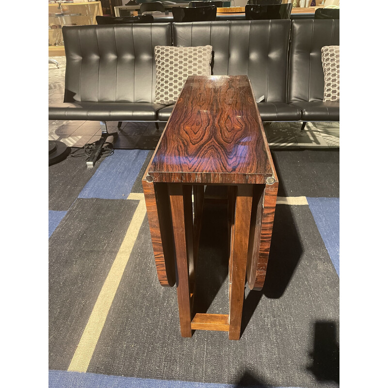 Vintage wooden foldable coffee table