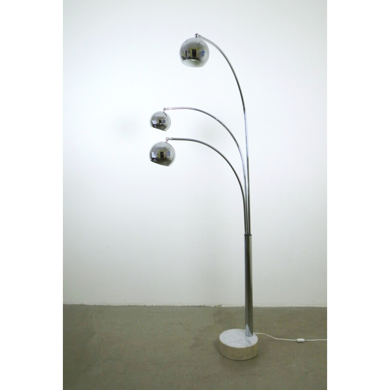 Three Fingers Arc Floor Lamp by Goffredo REGGIANI - 1970s