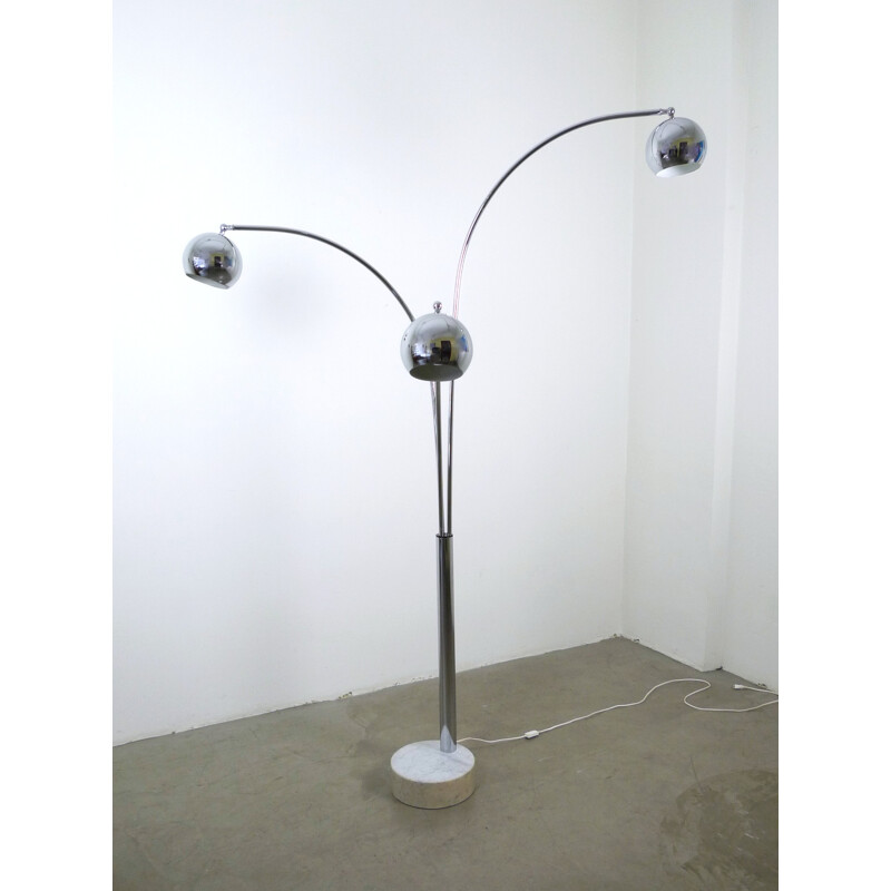 Three Fingers Arc Floor Lamp by Goffredo REGGIANI - 1970s