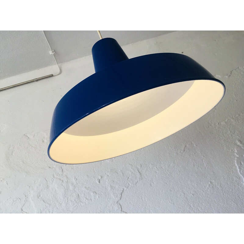 Lampada a sospensione in metallo vintage