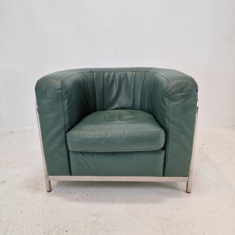 Vintage "Onda" sofá con sillón por De Pas, D'Urbino y Lomazzi para Zanotta, Italia 1985s