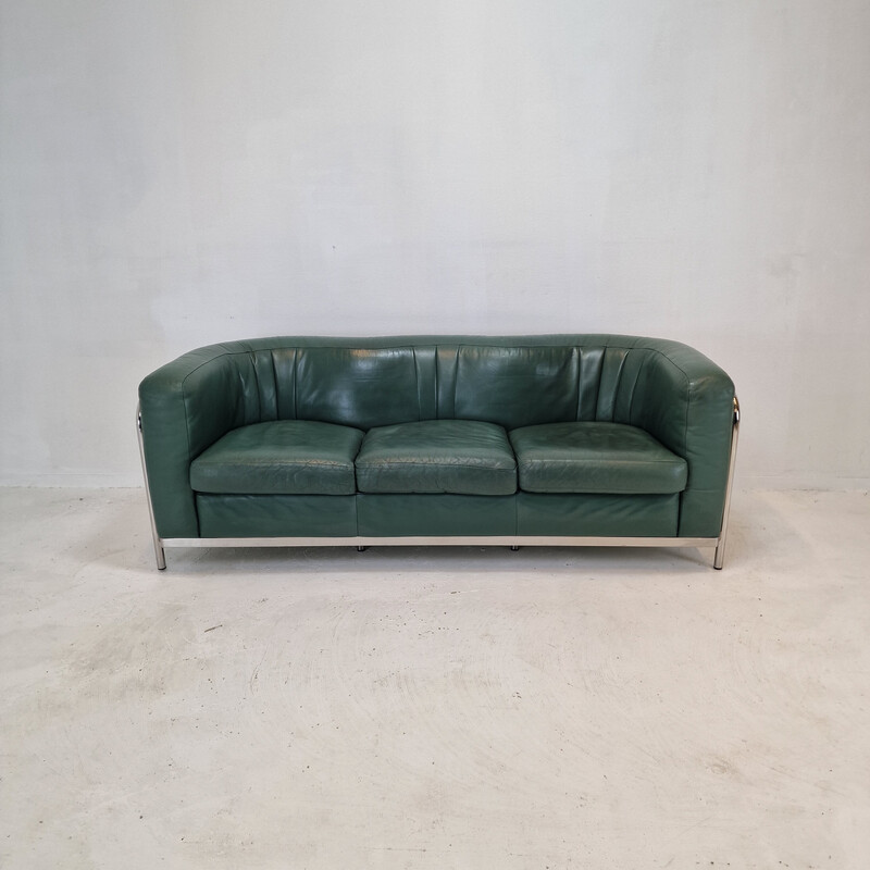 Vintage "Onda" sofá con sillón por De Pas, D'Urbino y Lomazzi para Zanotta, Italia 1985s