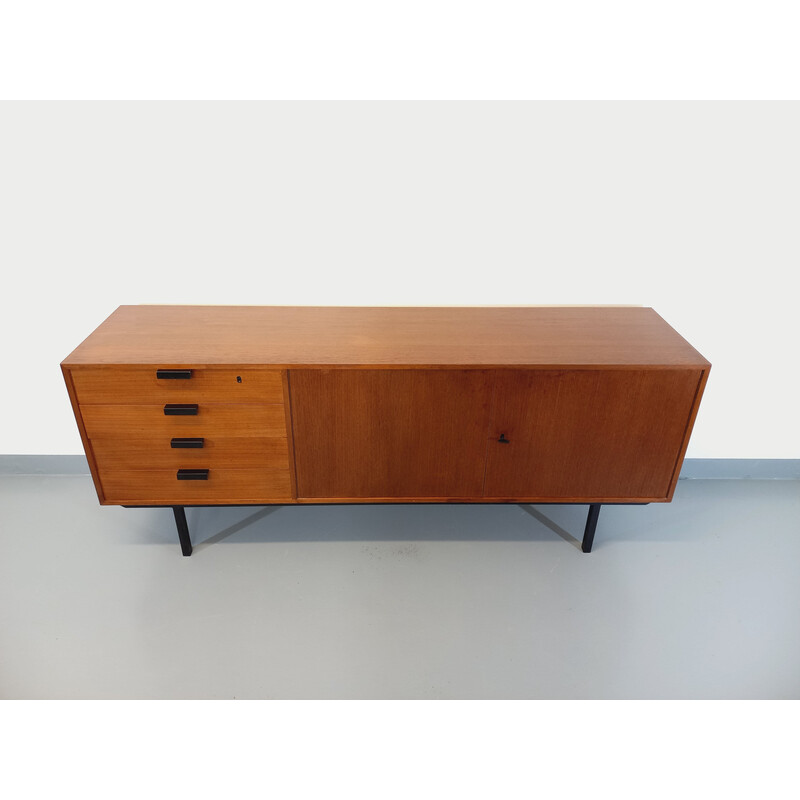 Credenza vintage in teak di Robin Day per Hille, 1950-1960