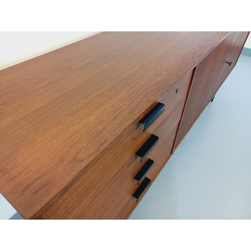 Credenza vintage in teak di Robin Day per Hille, 1950-1960