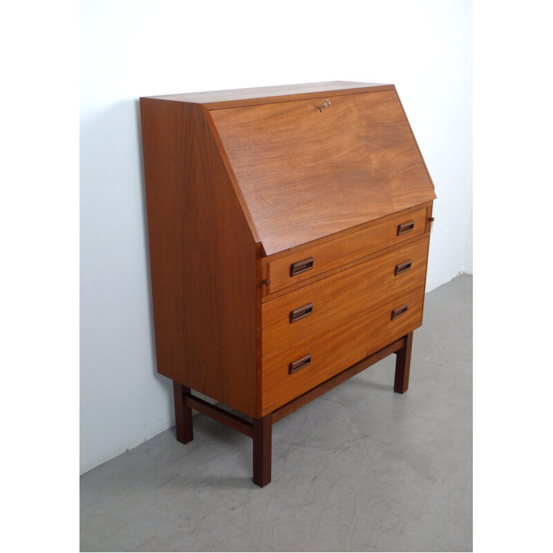 Bureau en teck Vitzè - 1960