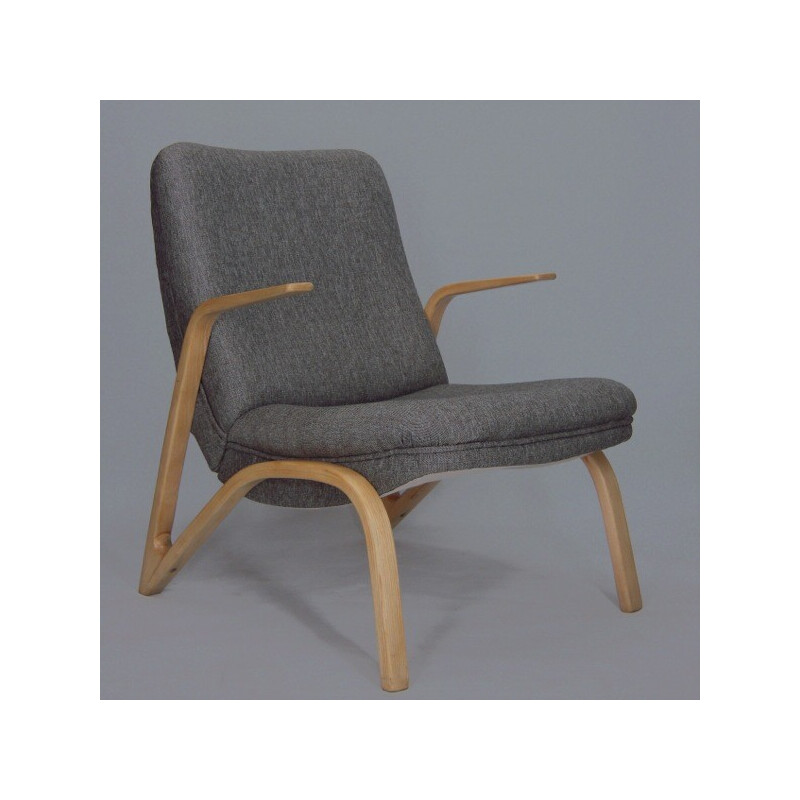 Vintage Konkav armchair by Paul Bode, 1960