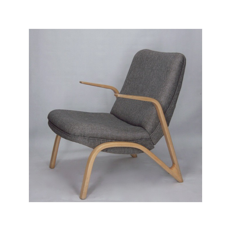 Cadeira de braços Vintage Konkav por Paul Bode, 1960