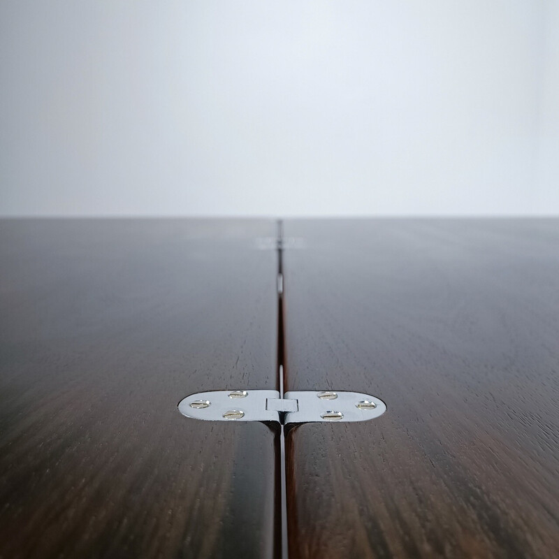 Vintage extendable teak dining table, Italy 1970s