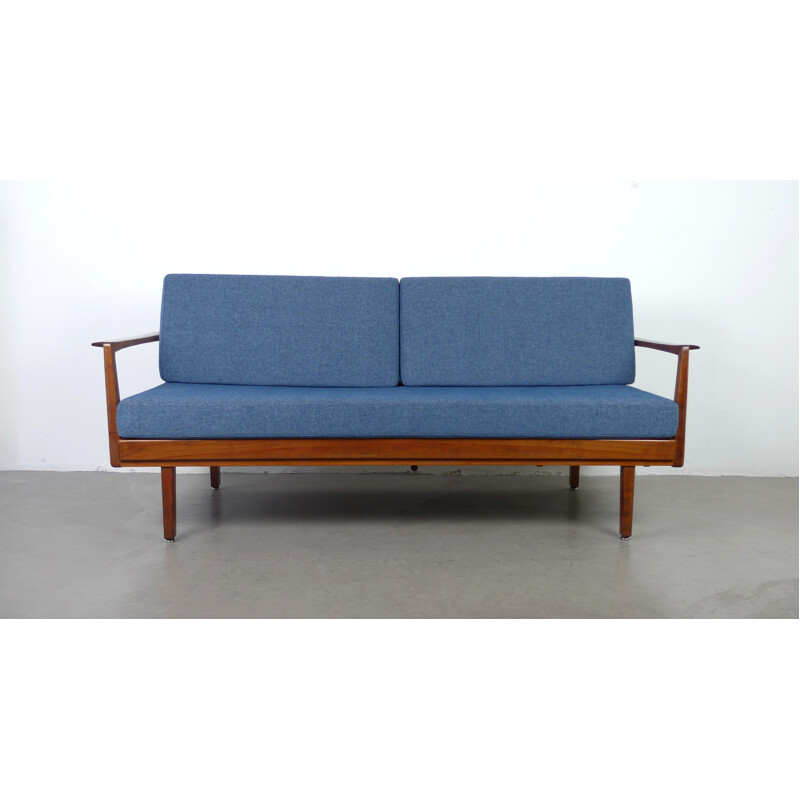Walter Knoll daybed with walnut frame - 1950s
