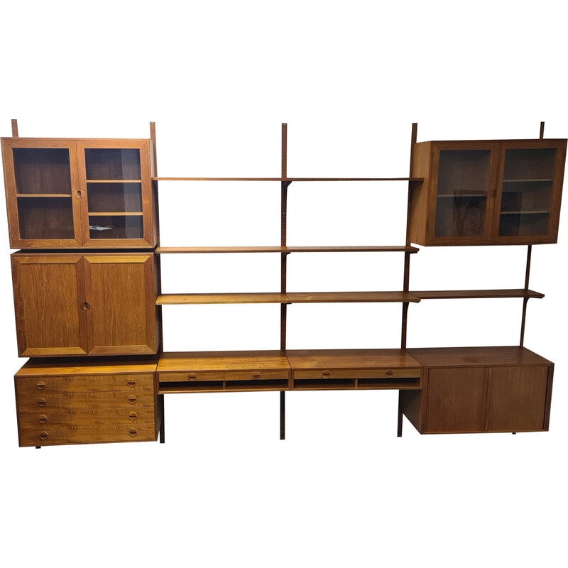 Vintage modular wall unit by Hg Mobel, Denmark