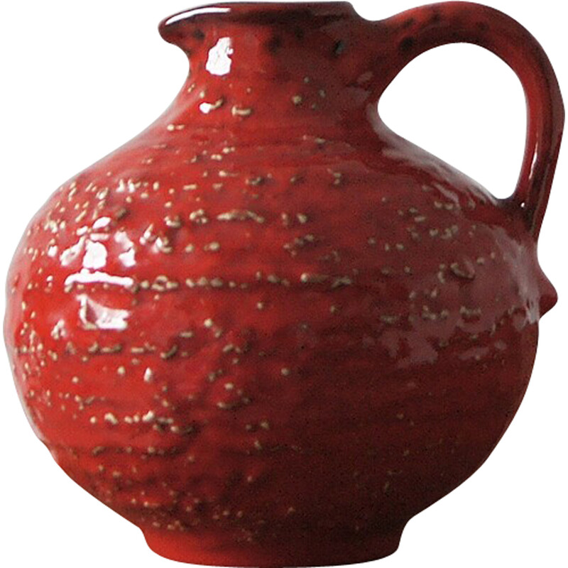 Vase vintage en céramique du studio Manfred Buchholz