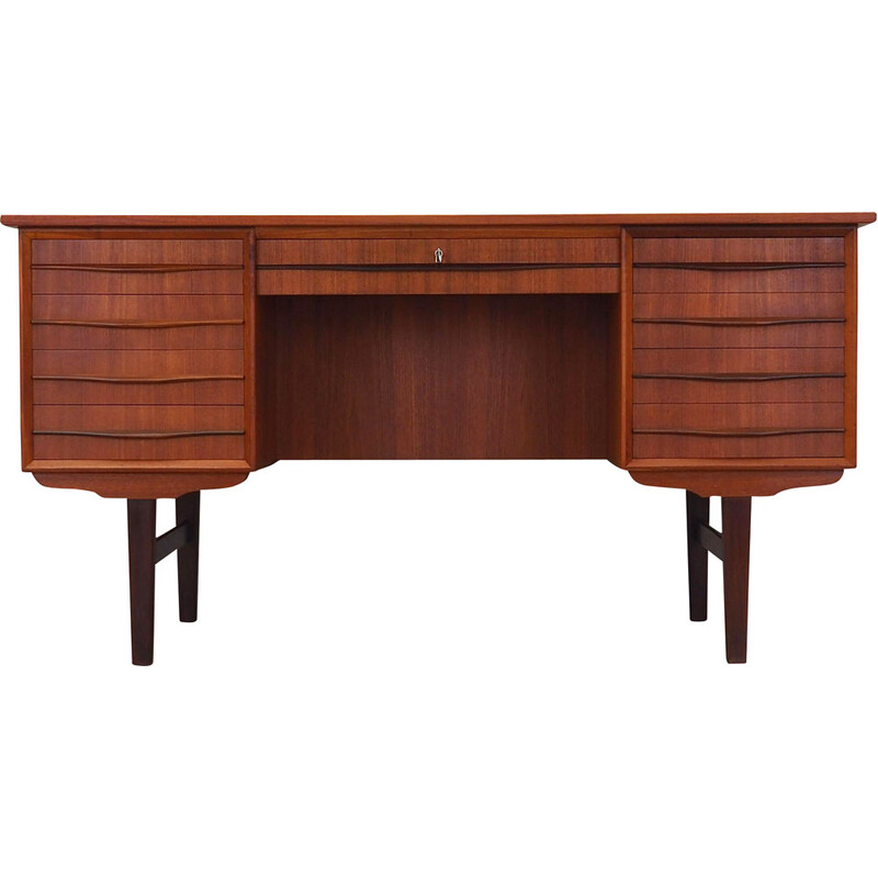 Vintage teak desk, Denmark 1970s