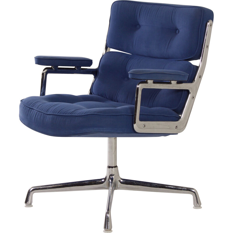 Vintage Lobby fauteuil Es 108 van Charles en Ray Eames voor Vitra, jaren 2000