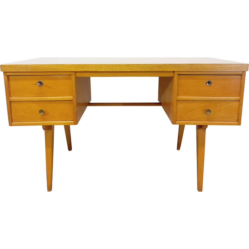 Mesa de madeira leve Vintage por Ekawerk Horn Lippe, 1960