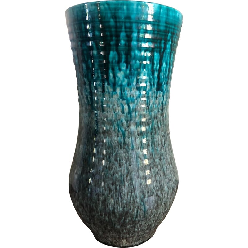 Vintage ceramic vase for Accolay, 1950s