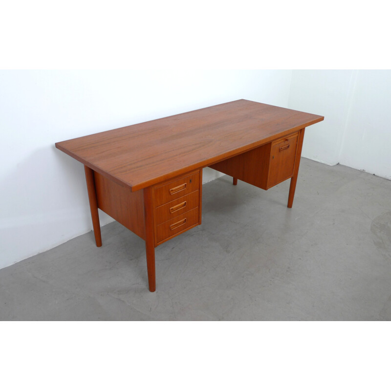 Vintage teak desk by Ejsing Mobelfabrik - 1960s