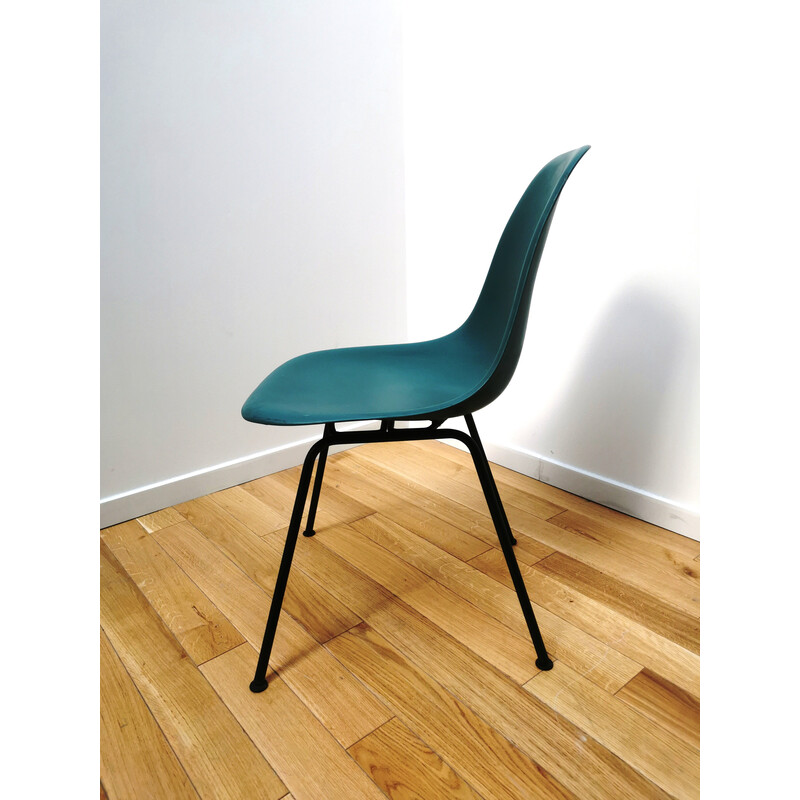 Vintage Stuhl Dsx aus Stahl, Sitzschale und Kunststoff von Charles