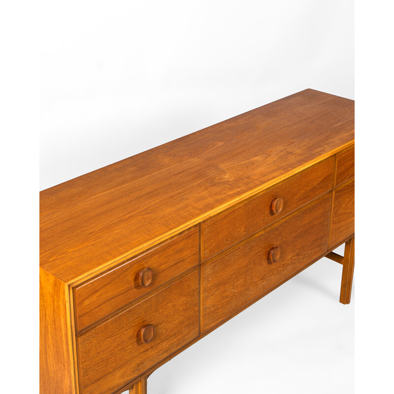 Vintage ladekast in teak en beuken voor Meredew Furniture Ltd, UK 1970