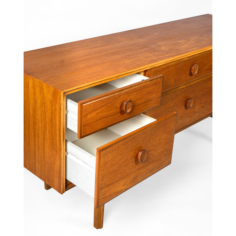 Vintage ladekast in teak en beuken voor Meredew Furniture Ltd, UK 1970