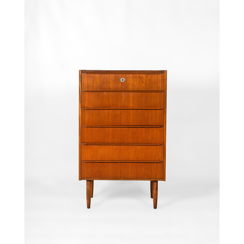 Vintage teak chest of drawers, Denmark 1960s