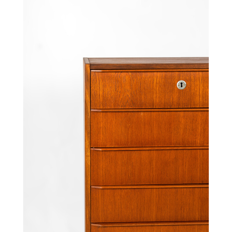 Vintage teak chest of drawers, Denmark 1960s