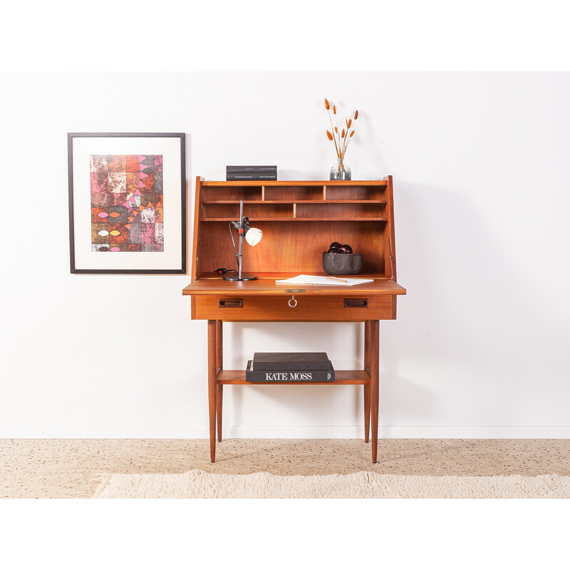 Scrivania vintage in teak, Danimarca 1960