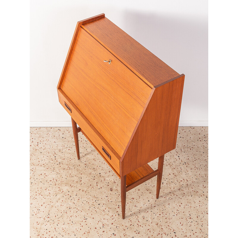 Vintage teakhouten bureau, Denemarken 1960