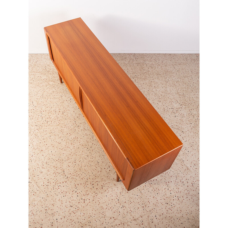 Vintage 142 teak lowboard for Bernhard Pedersen & Søn, Denmark 1960s