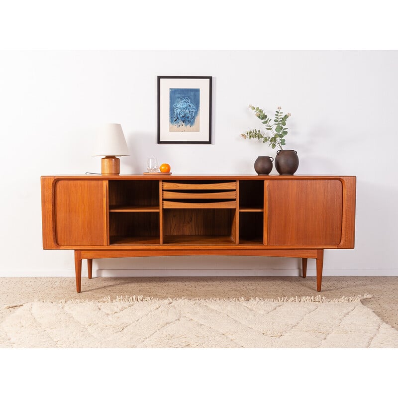 Vintage 142 teak lowboard for Bernhard Pedersen & Søn, Denmark 1960s