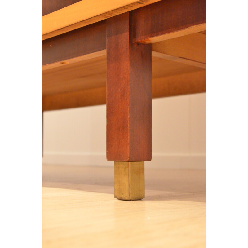 Cabinet bookcase in mahogany - 1950s