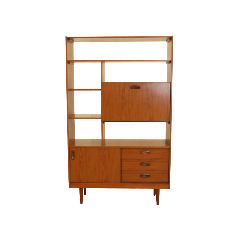 Vintage wooden cabinet by Schreiber, England