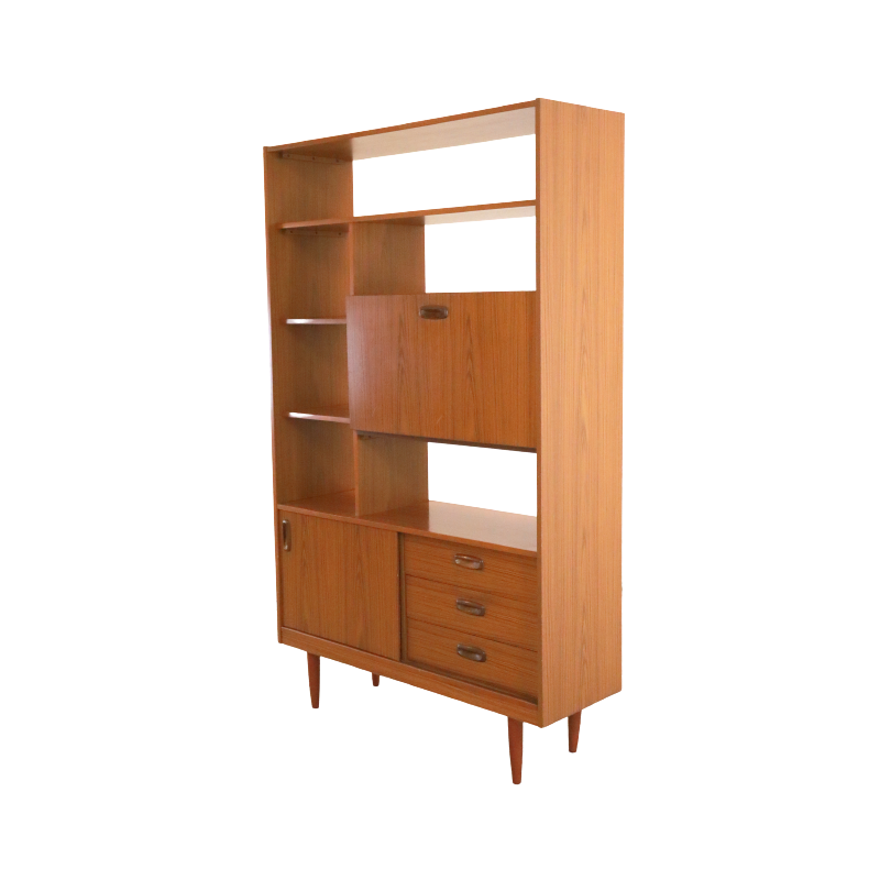 Vintage wooden cabinet by Schreiber, England