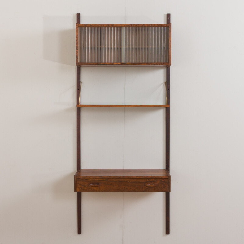 Mueble alto danés de palisandro de mediados de siglo, Preben Sorensen para Randers, años 60