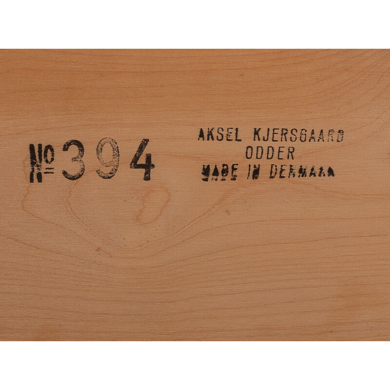 Cassettiera vintage modello 394 di Kai Kristiansen per Aksel Kjersgaard, 1960