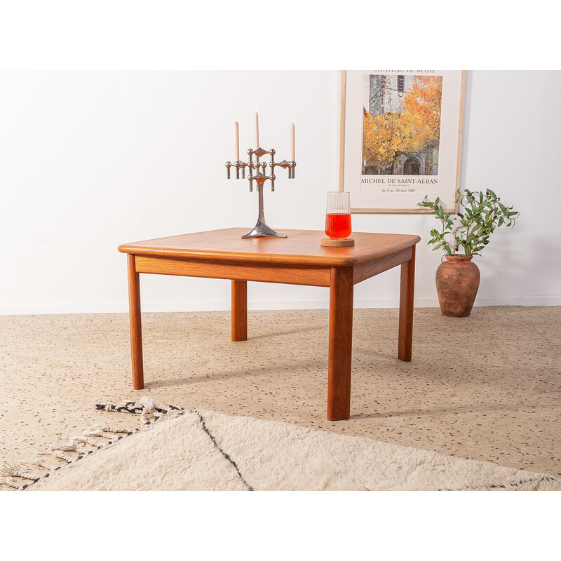 Vintage teak coffee table for Glostrup Møbelfabrik, Denmark 1960s